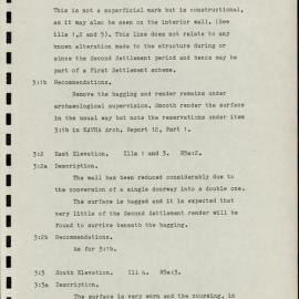 KAVHA Archaeological Report 13, Part 1. Settlement Guardhouse. [Norfolk Island] [Colour version 3 of 12 pdfs]