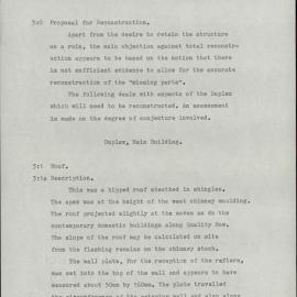 KAVHA Archaeological Report 11, Part 2. Superintendents of Convicts' Duplex (D2 and D3). [Norfolk Island] [Colour version 3 of 6 pdfs]