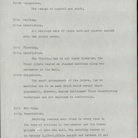 KAVHA Archaeological Report 11, Part 2. Superintendents of Convicts' Duplex (D2 and D3). [Norfolk Island] [Colour version 4 of 6 pdfs]