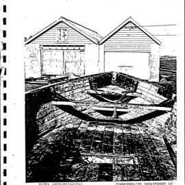 Double Boatshed. KAVHA Archaeological Report 16, Part 1. [Norfolk Island]