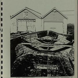 Double Boatshed. KAVHA Archaeological Report 16, Part 1. [Norfolk Island] [Colour version 1 of 2 pdfs]