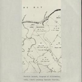 Survey Study of the First, Second, and Third Settlements on Norfolk Island. Part 1 of 2. [Colour version 11 of 30 pdfs]
