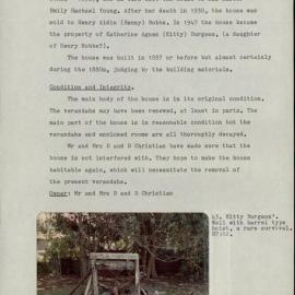 Survey Study of the First, Second, and Third Settlements on Norfolk Island. Part 1 of 2. [Colour version 14 of 30 pdfs]