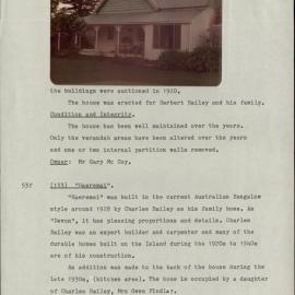 Survey Study of the First, Second, and Third Settlements on Norfolk Island. Part 1 of 2. [Colour version 28 of 30 pdfs]