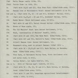 Survey Study of the First, Second, and Third Settlements on Norfolk Island. Part 1 of 2. [Colour version 4 of 30 pdfs]