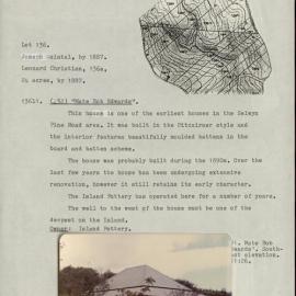 Survey Study of the First, Second, and Third Settlements on Norfolk Island. Part 2 of 2. [Colour version 16 of 28 pdfs]
