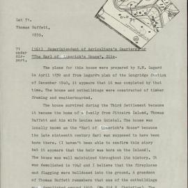 Survey Study of the First, Second, and Third Settlements on Norfolk Island. Part 2 of 2. [Colour version 2 of 28 pdfs]