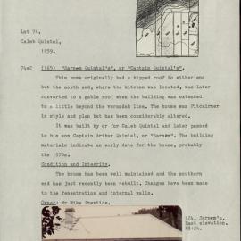 Survey Study of the First, Second, and Third Settlements on Norfolk Island. Part 2 of 2. [Colour version 3 of 28 pdfs]