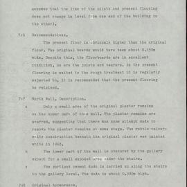 Protestant Church/ Youth Centre. KAVHA Archaeological Report 14, Part 1. [Norfolk Island] [Colour version 13 of 15 pdfs]