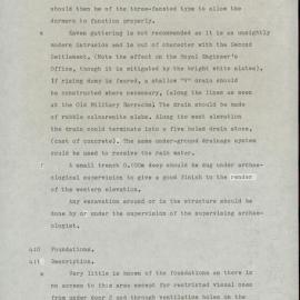 Protestant Church/ Youth Centre. KAVHA Archaeological Report 14, Part 1. [Norfolk Island] [Colour version 8 of 15 pdfs]