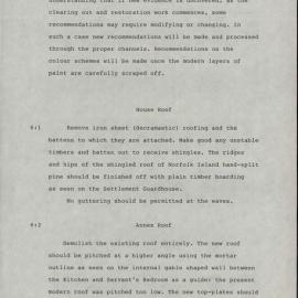 Number 10 Quality Row, Kingston, The Foreman of Works? Quarters. KAVHA Archaeological Report 25, Part 1. [Norfolk Island] [Colour version 2 of 3 pdfs]