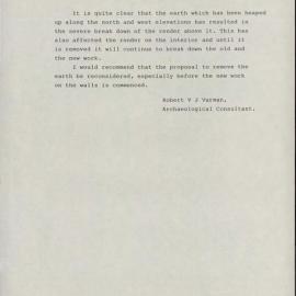 Number 10 Quality Row, Kingston, The Foreman of Works? Quarters. KAVHA Archaeological Report 25, Part 1. [Norfolk Island] [Colour version 3 of 3 pdfs]