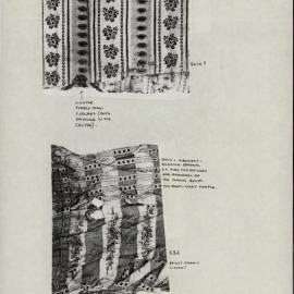 Hyde Park Barracks. Textiles. Primary Print Catalogue. Designs and Weaves. General Survey. [Colour version 2 of 3 pdfs]