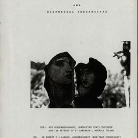 St Barnabas' Chapel. Archaeology Component and Historical Perspective. [Norfolk Island] [Colour version 1 of 2 pdfs]