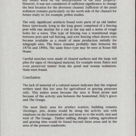 Archaeological Impact Report Part A: Replacement of Culvert at Wyoming Creek and Creek Diversion. Part of State Highway No 10 - Pacific Highway. Reconstruction from Henry Parry Drive Roundabout to Brooks Avenue. [Colour version 2 of 2 pdfs]