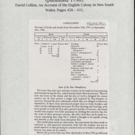 Archaeological Zoning Plan: Phillipsburgh/ Cockpit Historic Site. Part 2 Inventory. [Norfolk Island] [Colour version 4 of 4 pdfs]