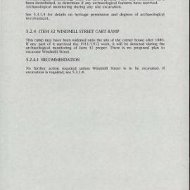 Walsh Bay Redevelopment. Archaeological Assessment of Areas Associated with the Redevelopment of Pottinger Street and Adjacent Areas.  [Colour version 2 of 2 pdfs]