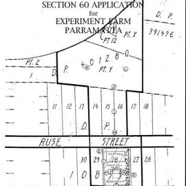 Report and Documentation to Accompany Section 60 Application for Experiment Farm, Parramatta.