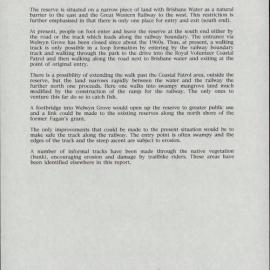 Goodaywang Reserve Preservation/ Conservation Management Plan. [Colour version 14 of 17 pdfs]