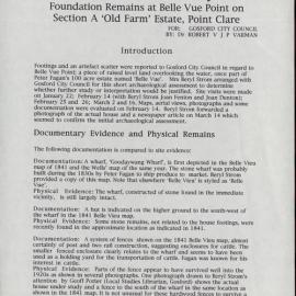 Goodaywang Reserve Preservation/ Conservation Management Plan. [Colour version 17 of 17 pdfs]