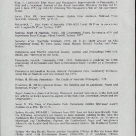 Old Government House, Parramatta. Archaeological Report of Building Fabric Exposed During Works April-June 1999. [Colour version 14 of 17 pdfs]
