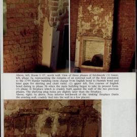 Old Government House, Parramatta. Archaeological Report of Building Fabric Exposed During Works April-June 1999. [Colour version 6 of 17 pdfs]