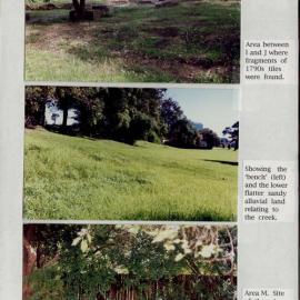 Experiment Farm Cottage and Grounds, Parramatta. Archaeological Excavations in Relation to the Cultural Landscape Plan 2000. [Colour version 2 of 2 pdfs]