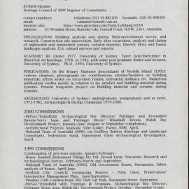 Interim Report. Structures: North-West Corner of Windmill and Pottinger Streets, Walsh Bay. Item 32 Next to Bond Store 3. [Colour version 4 of 4 pdfs]