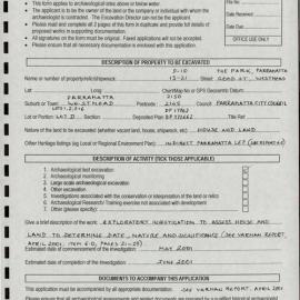 Report in Support of a Section 140 Application. Park Lodge, 9-10 The Park, Parramatta (13-21 Good Street, Westmead). [Colour version 2 of 2 pdfs]