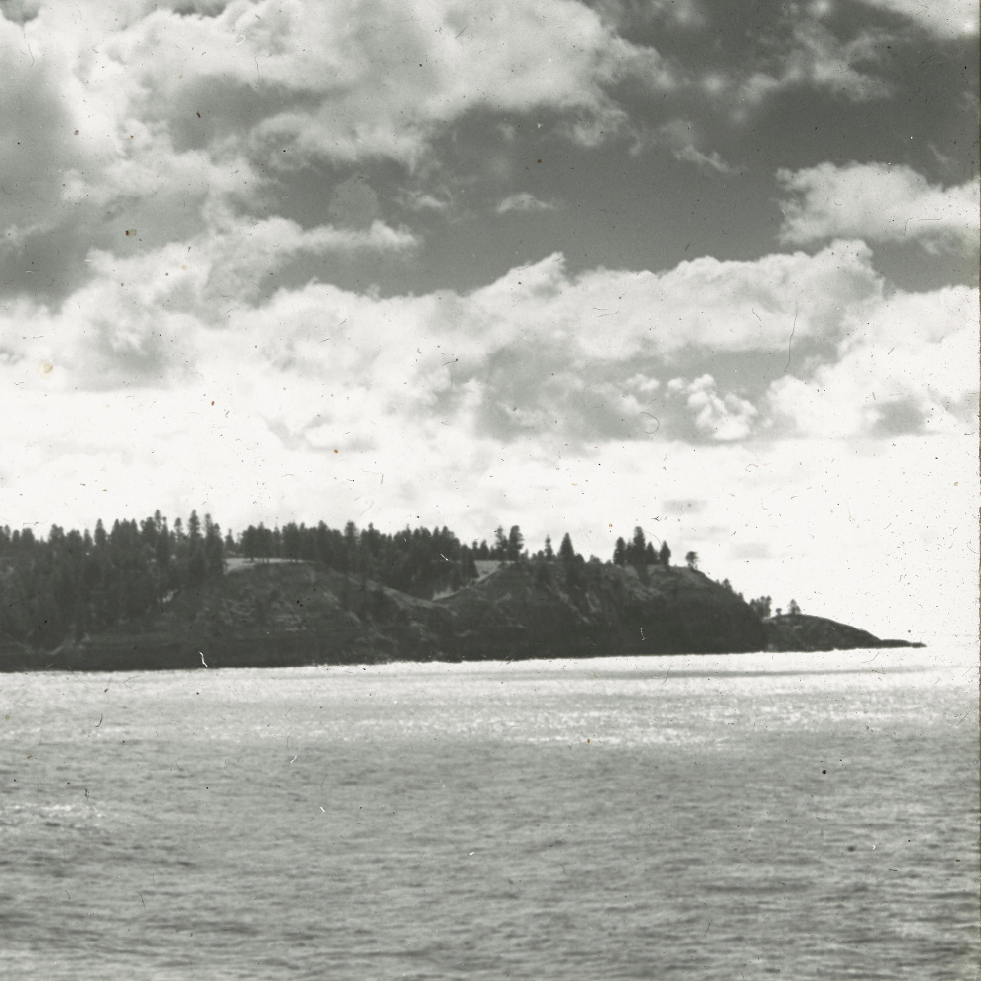 View from sea to land, Norfolk Island