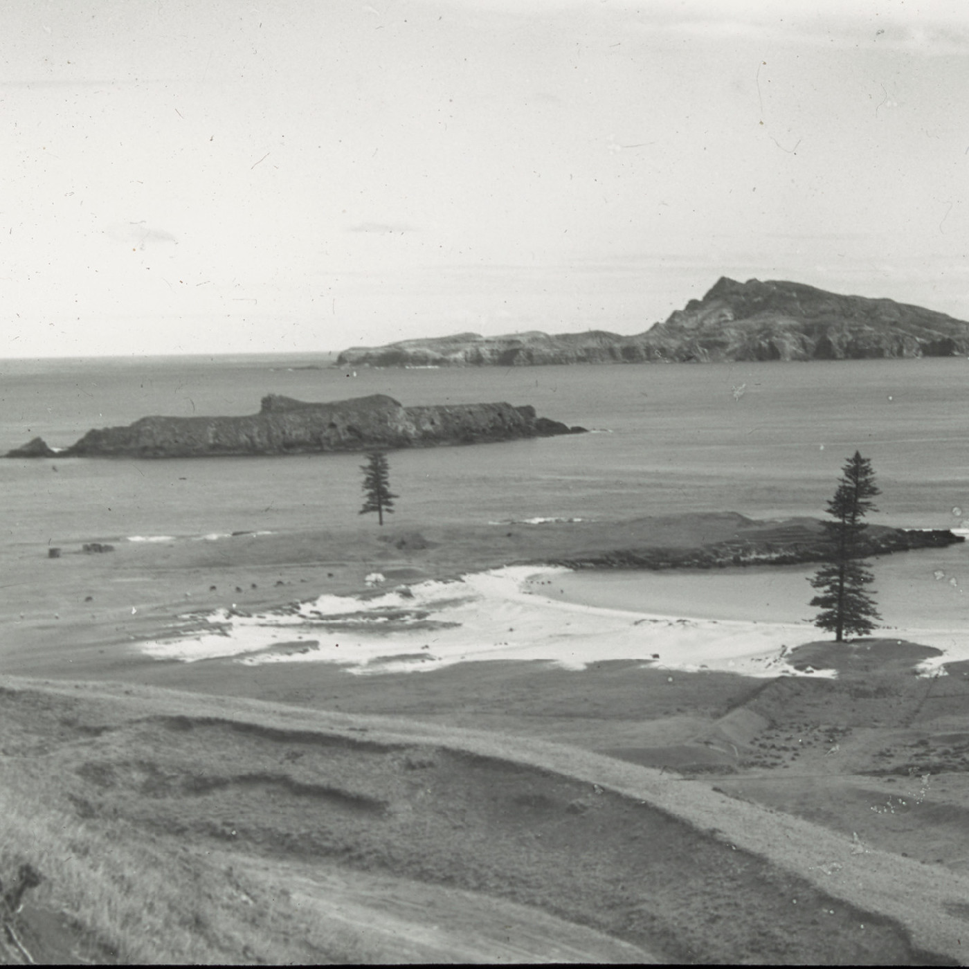 Phillip and Nepean Islands - seen from Norfolk Island
