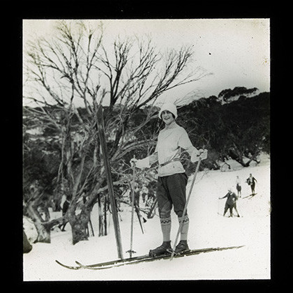 Skier (Mt Kosciuszko NSW)