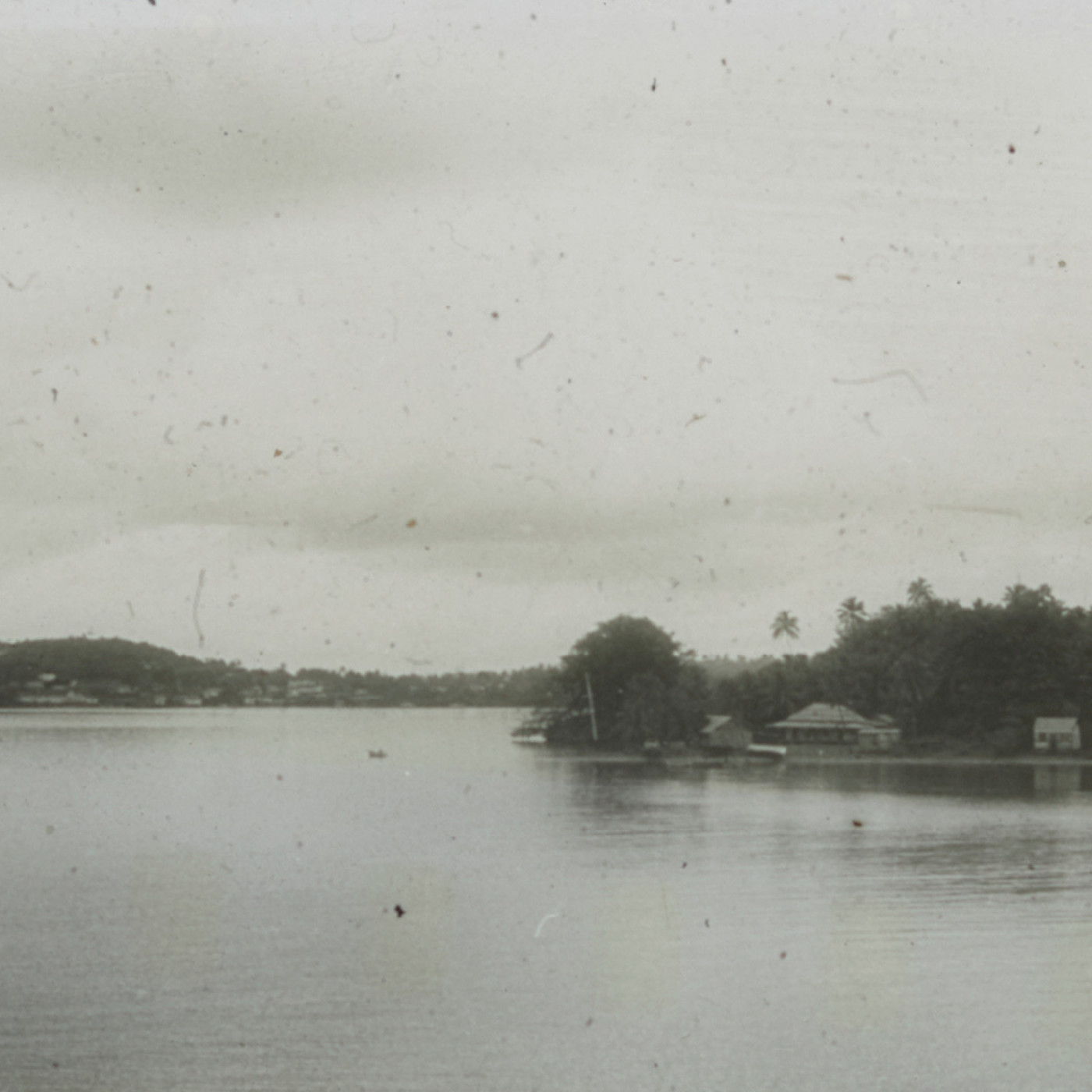 The shoreline near Vava’u harbour, Tonga