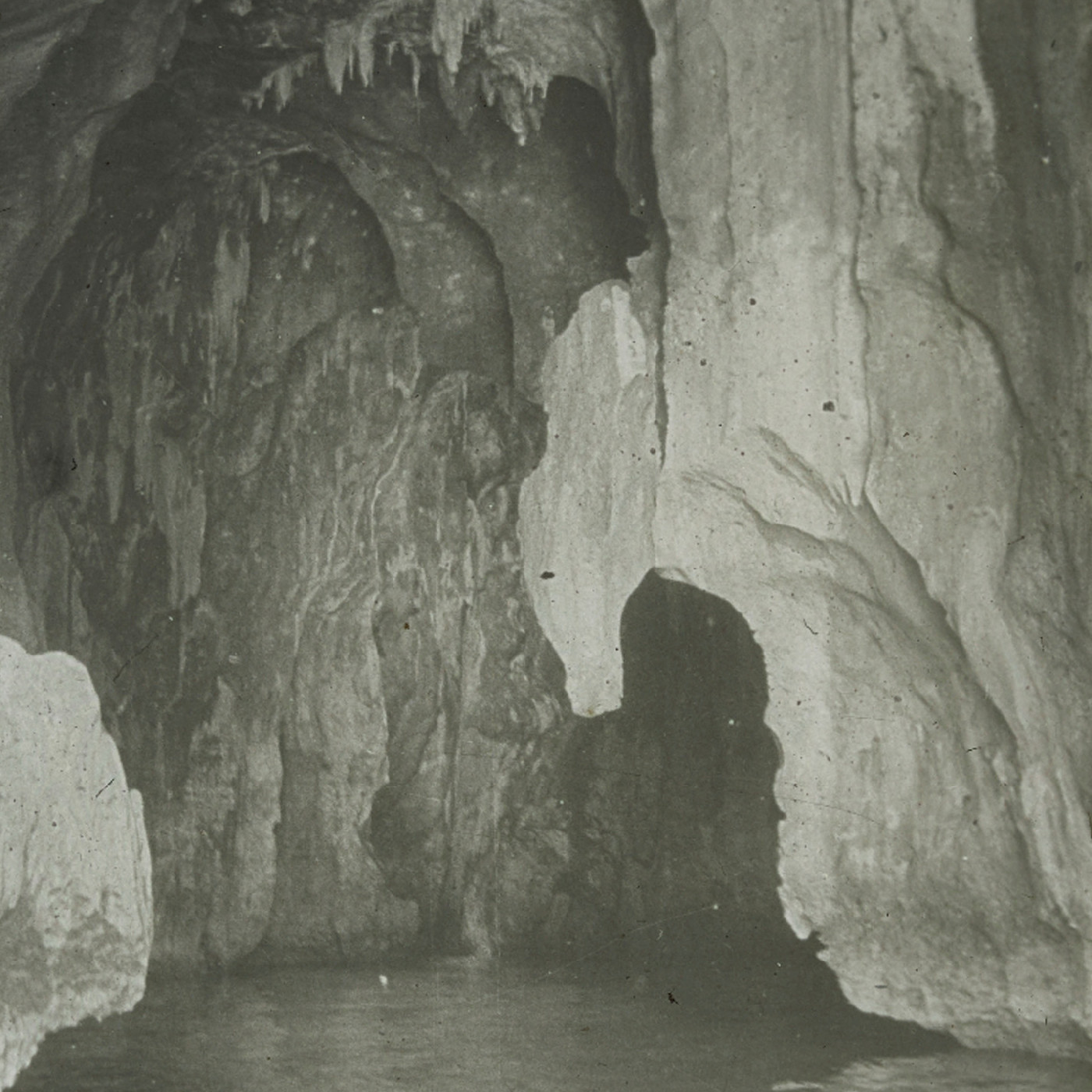 Inside Swallows Cave on Kapa Island, Vavaʻu, Tonga