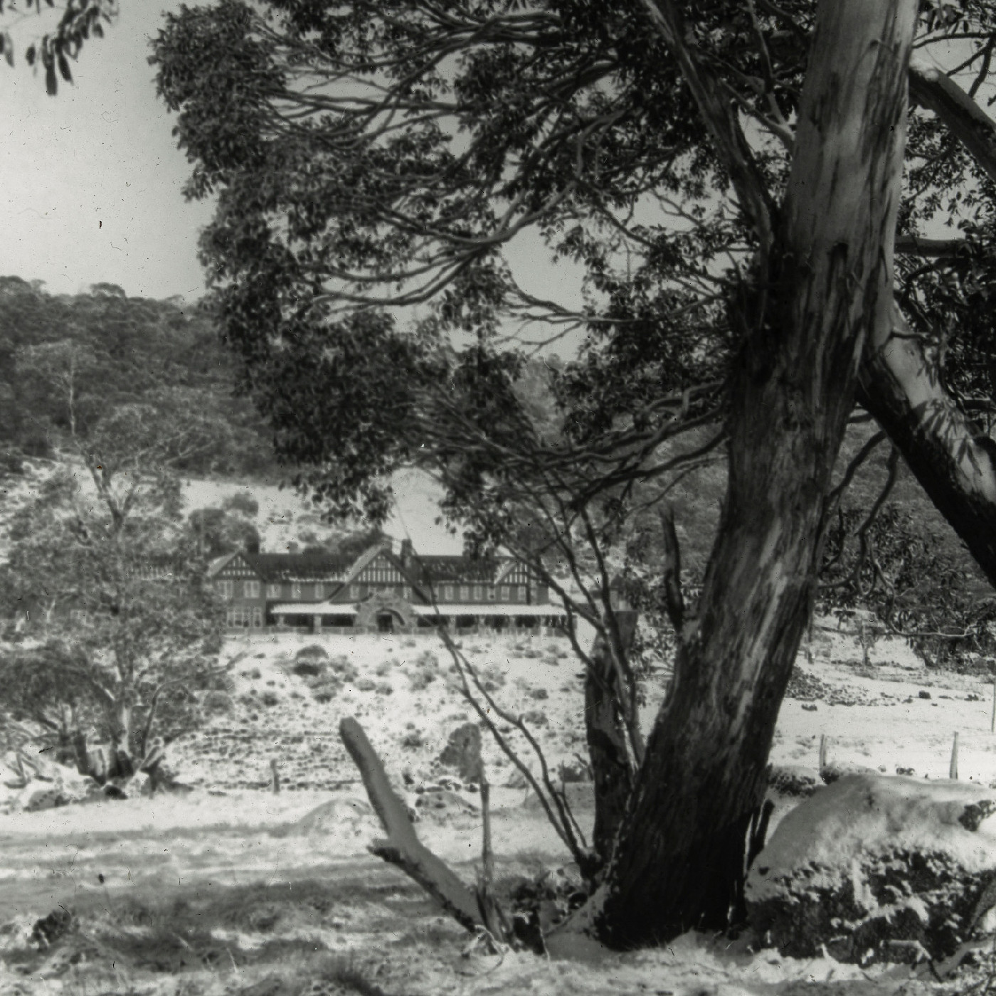 House in winter (Hotel Kosciusko NSW)