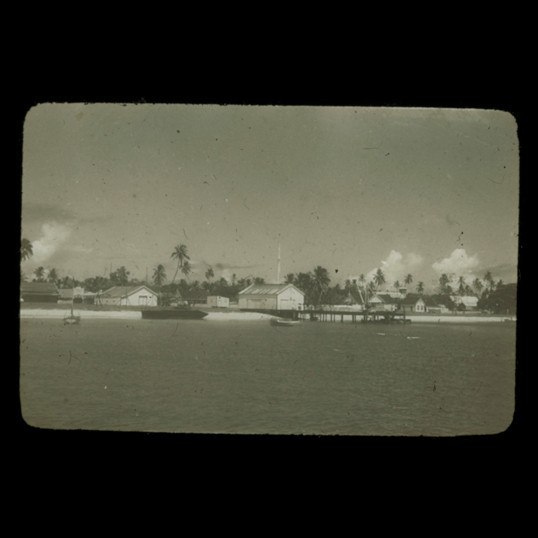 Shoreline as seen from the ocean