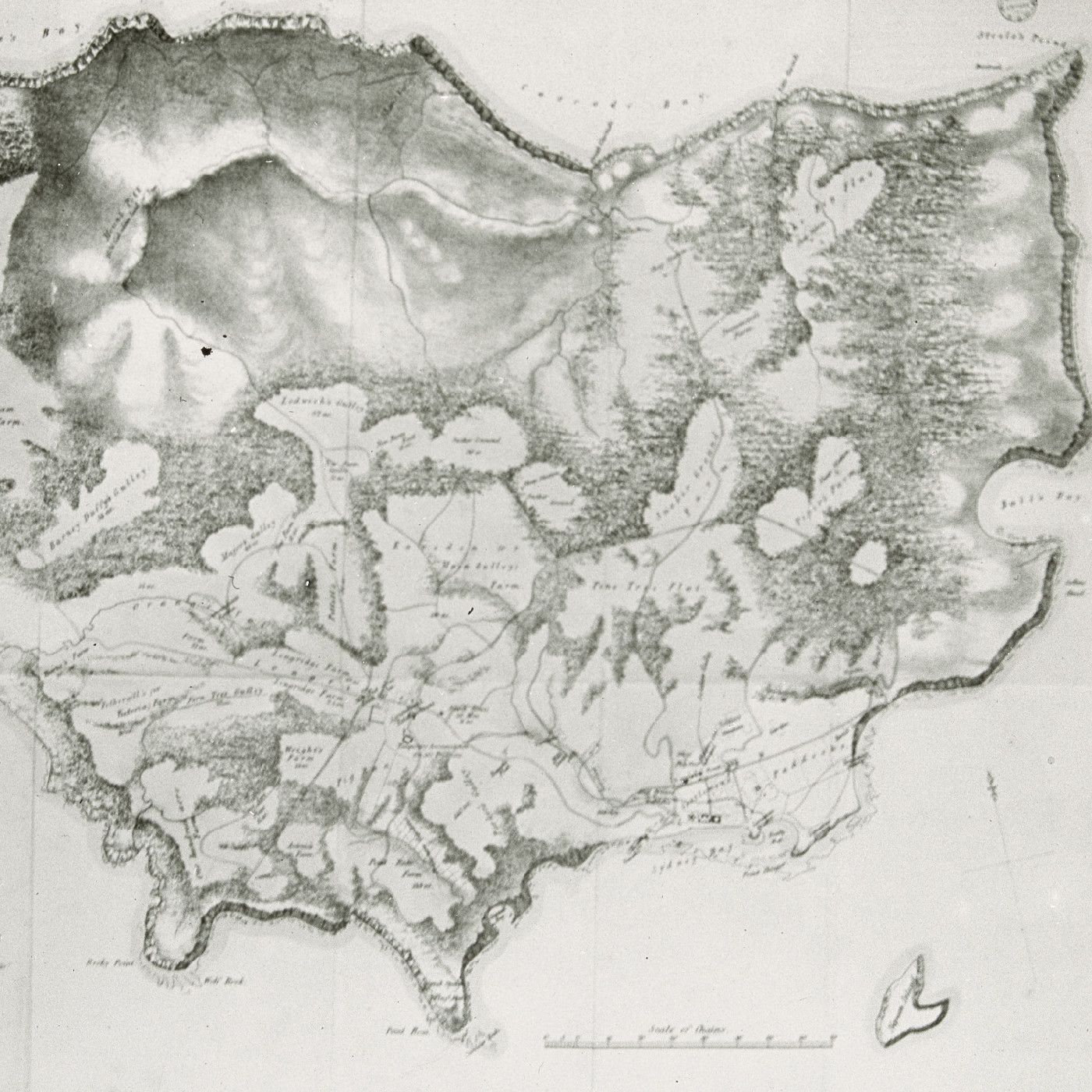 Plan of Norfolk Island (general nature of the ground)