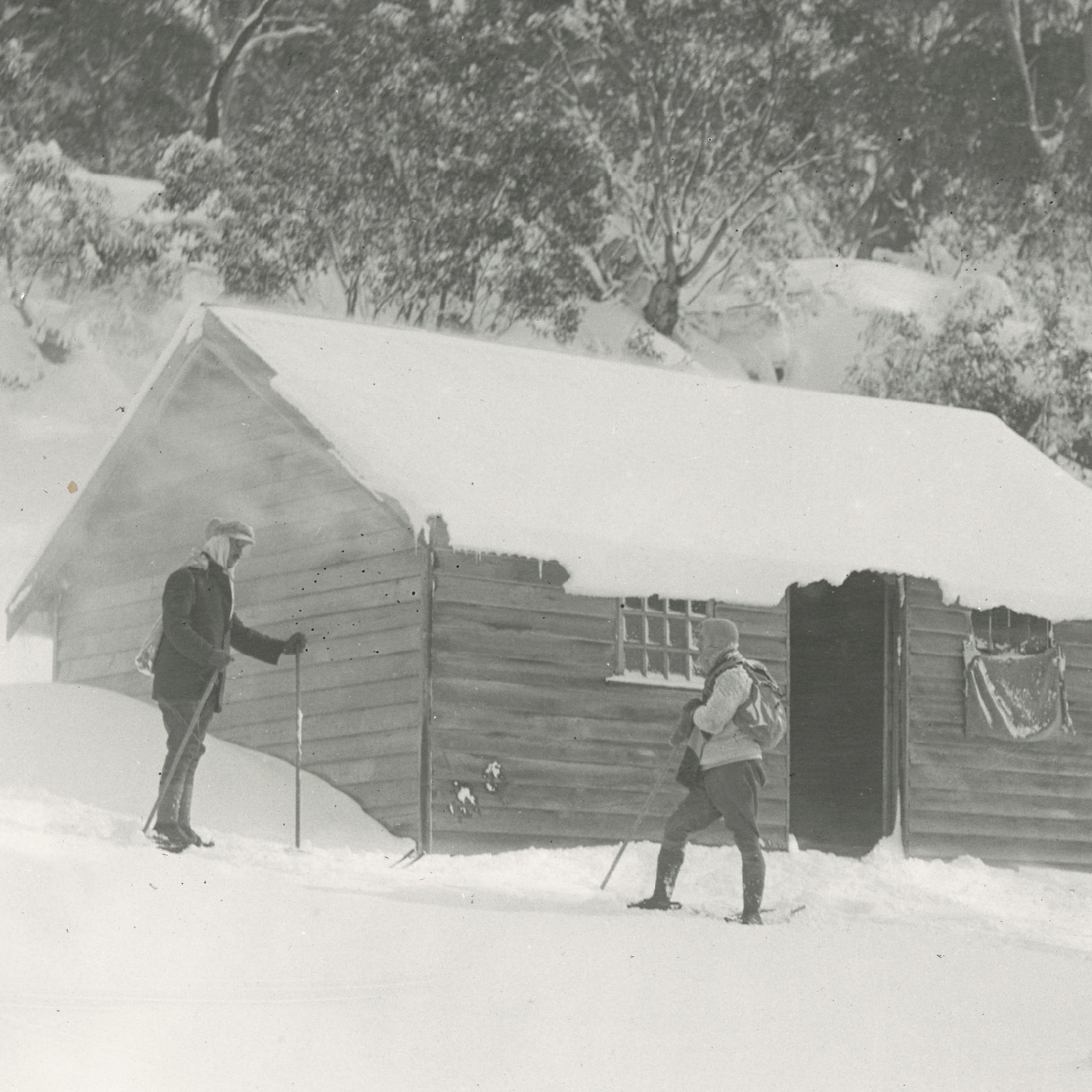 The Black Hut at Smiggin Holes, Kosciuszko National Park, NSW