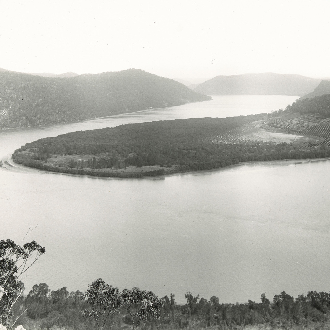 Lookout from Greenman's Hill towards Hawkesbury River