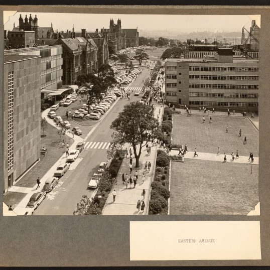 Photograph album presented to Sir Stephen H. Roberts on his retirement from the University of Sydney.