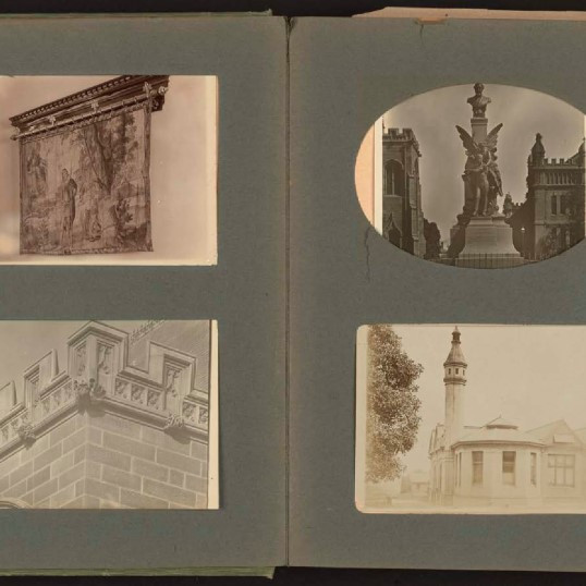 Photographs of the buildings and grounds of the University of Sydney.