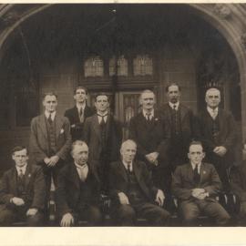 Library Staff, including E. V. Steel 