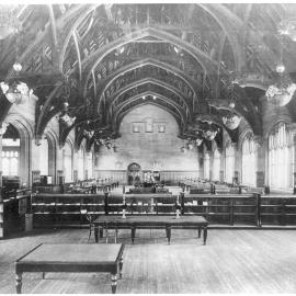 MacLaurin Hall, Original Fisher Library, interior
