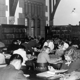 MacLaurin Hall, Original Fisher Library reading areas