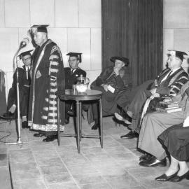 Mr Harrison Bryan, Sir Charles Bickerton Blackburn, Professor W. M. O'Neil, Professor A. G. Mitchell, Maj Gen Dougherty, Professor McManners, Sir Edward Ford, Miss M. Telfer