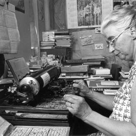 Mrs Kay Cherry, Oriental Librarian