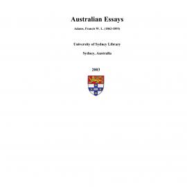 Australian essays 