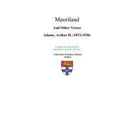 Maoriland : and other verses
