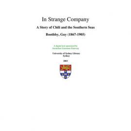 In strange company : a story of Chili and the Southern seas
