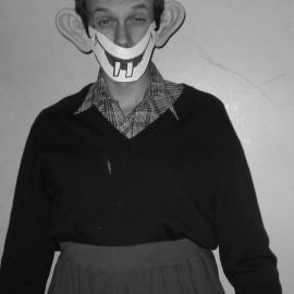 Untitled; Self-portrait or unofficial still for the Hammerhead video